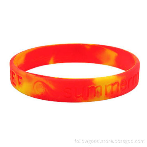 Cheap custom silicone wrist bands, engrave printing and embossed wristband
